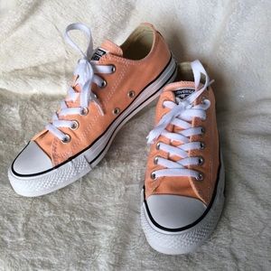 Peach converse